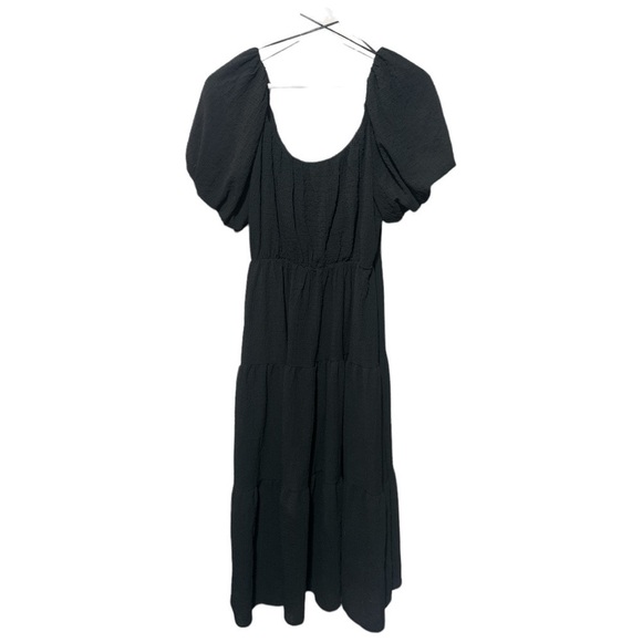 EUC- ASTR the Label - Smocked Tiered Midi Dress - size Medium - Picture 5 of 7